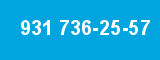931 736-25-57 931 736-25-57